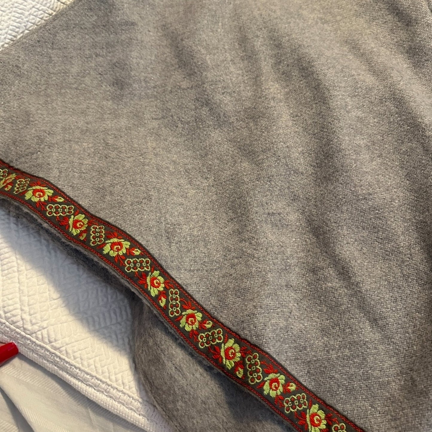 Vintage Wool Poncho