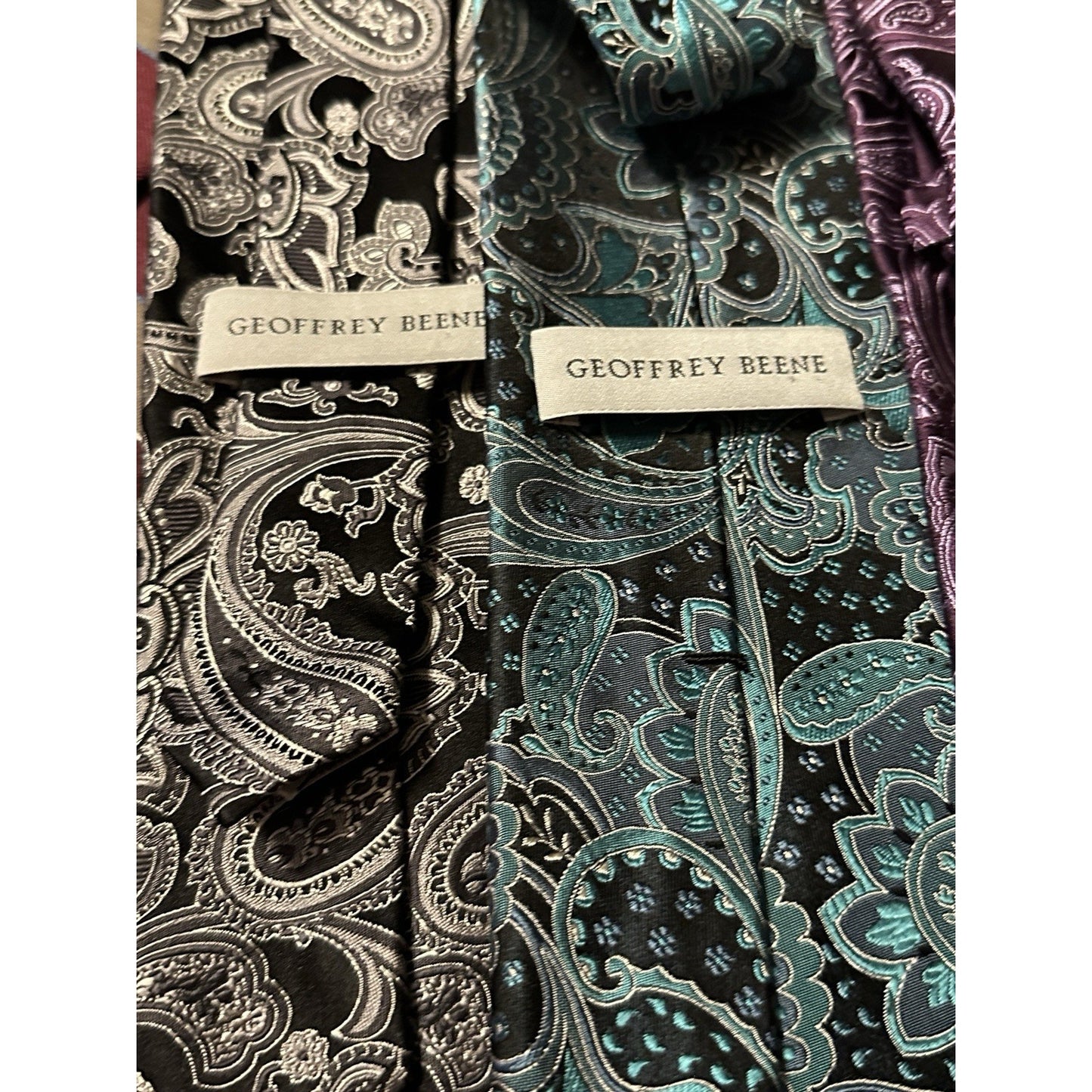 Lot of 15 Men’s High End Designer Dress Ties Brooks Brothers, Jos A Banks Dior