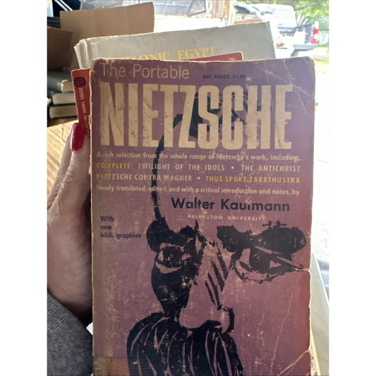The Portable Nietzsche By Walter Kaufmann, Paperback 1961
