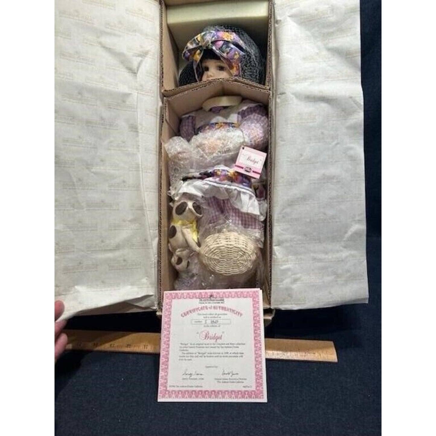 Ashton Drake “Bridget” Porcelain Doll By Sandy Freeman