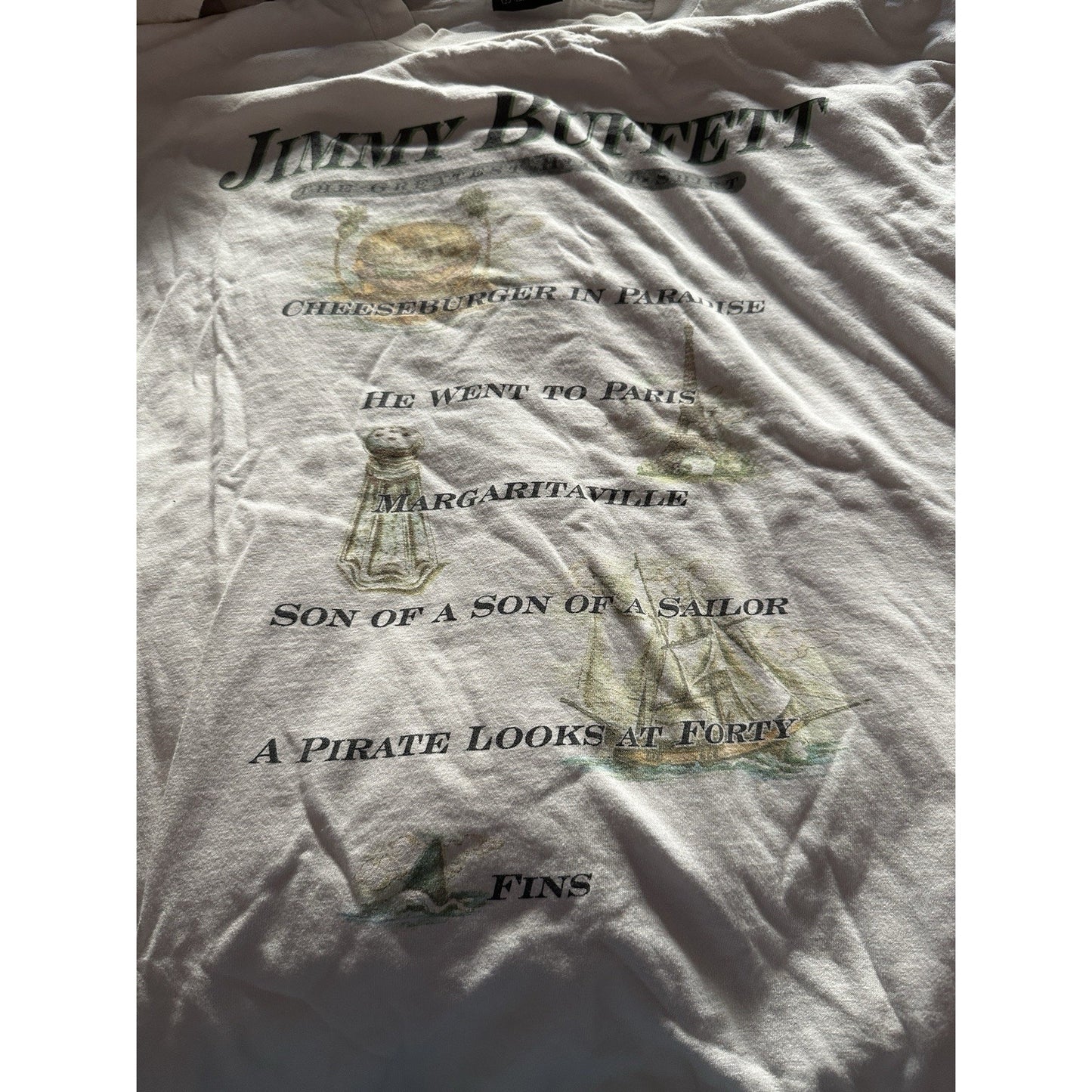 Caribbean Soul Jimmy Buffett Vintage Tshirts Lot of 10 - USED XL