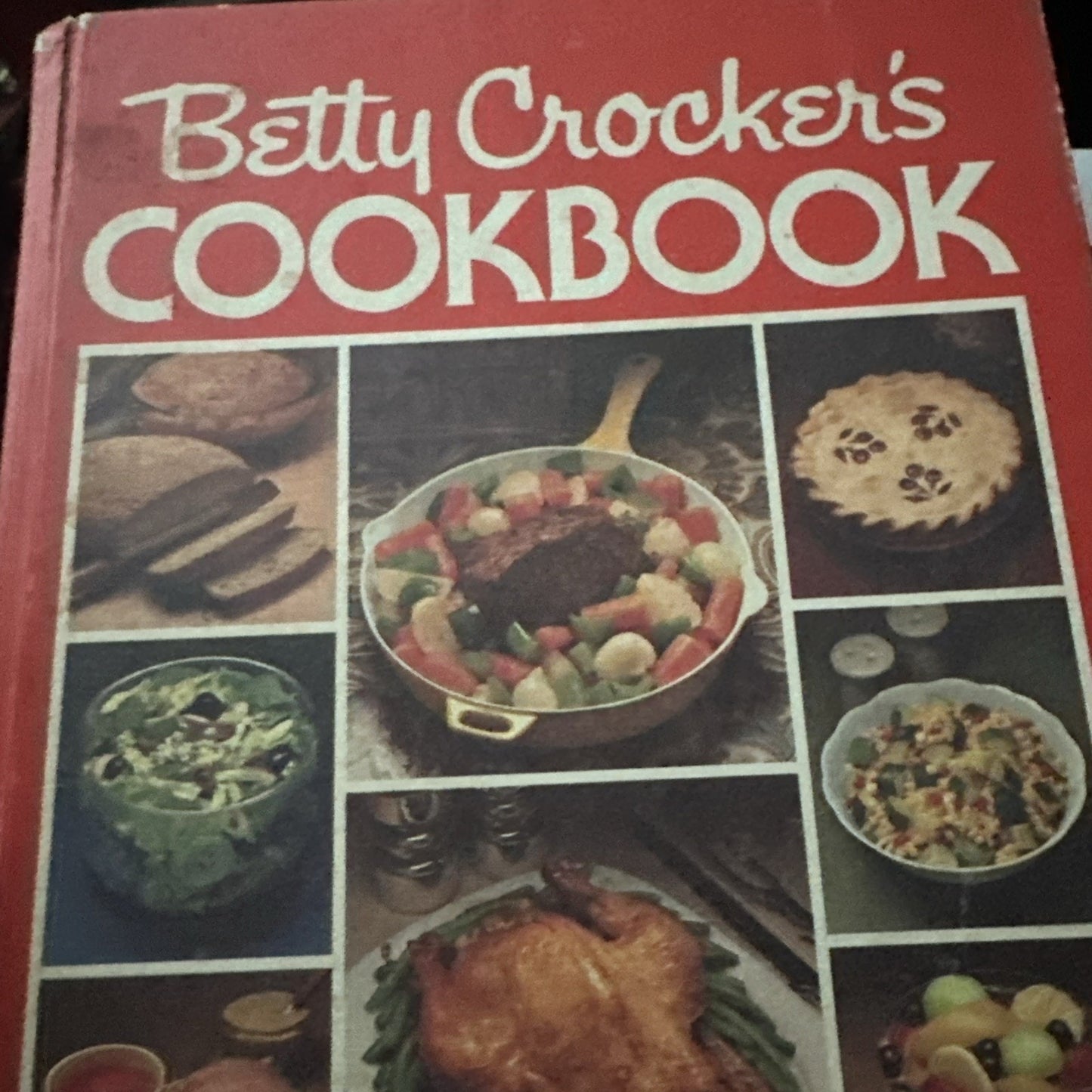 Betty Crocker COOKBOOK New and Revised Edition 1978 Recipes Cook Hard Cover