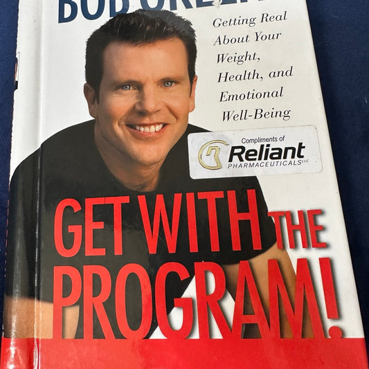 Book  GET WITH THE PROGRAM! by Bob Greene signed
