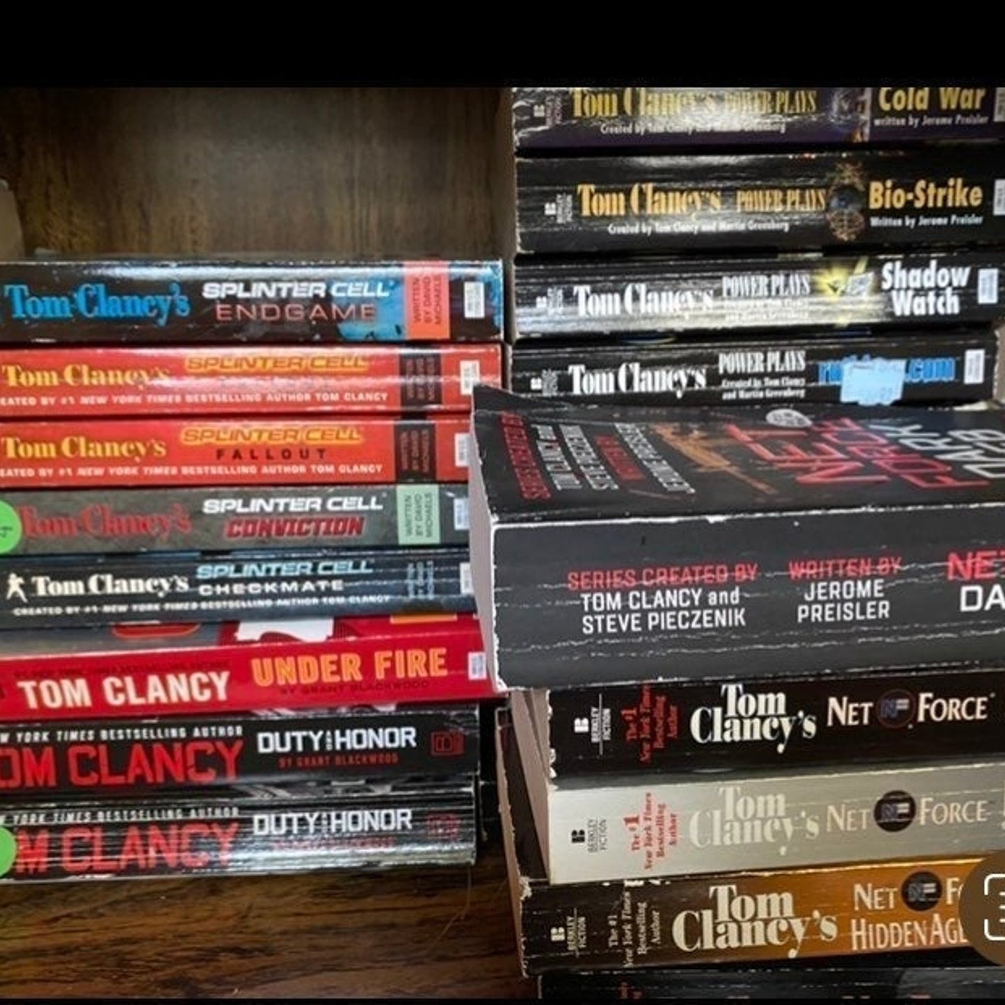 Tom clancy book lot 10 books