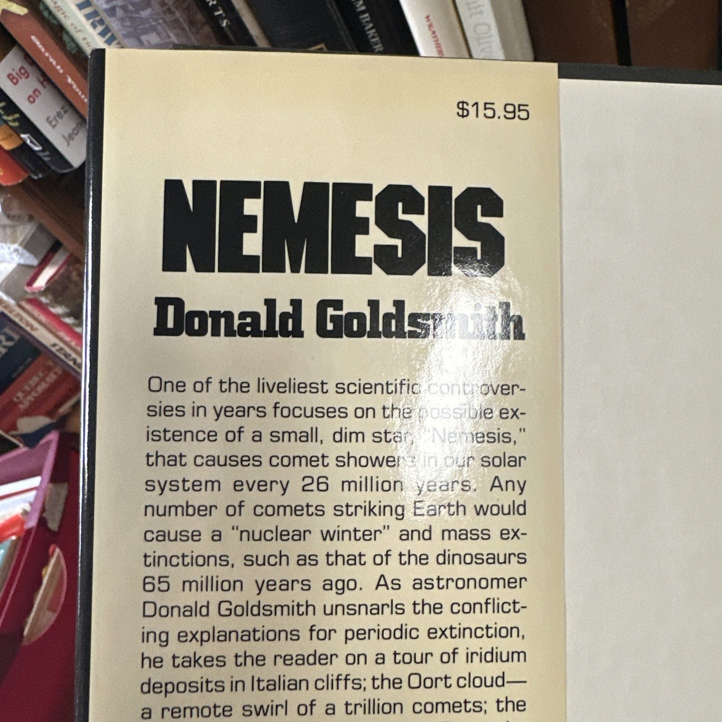 Nemesis : The Sun's Companion Star and Other Theories of Mass Extinction HCDJ