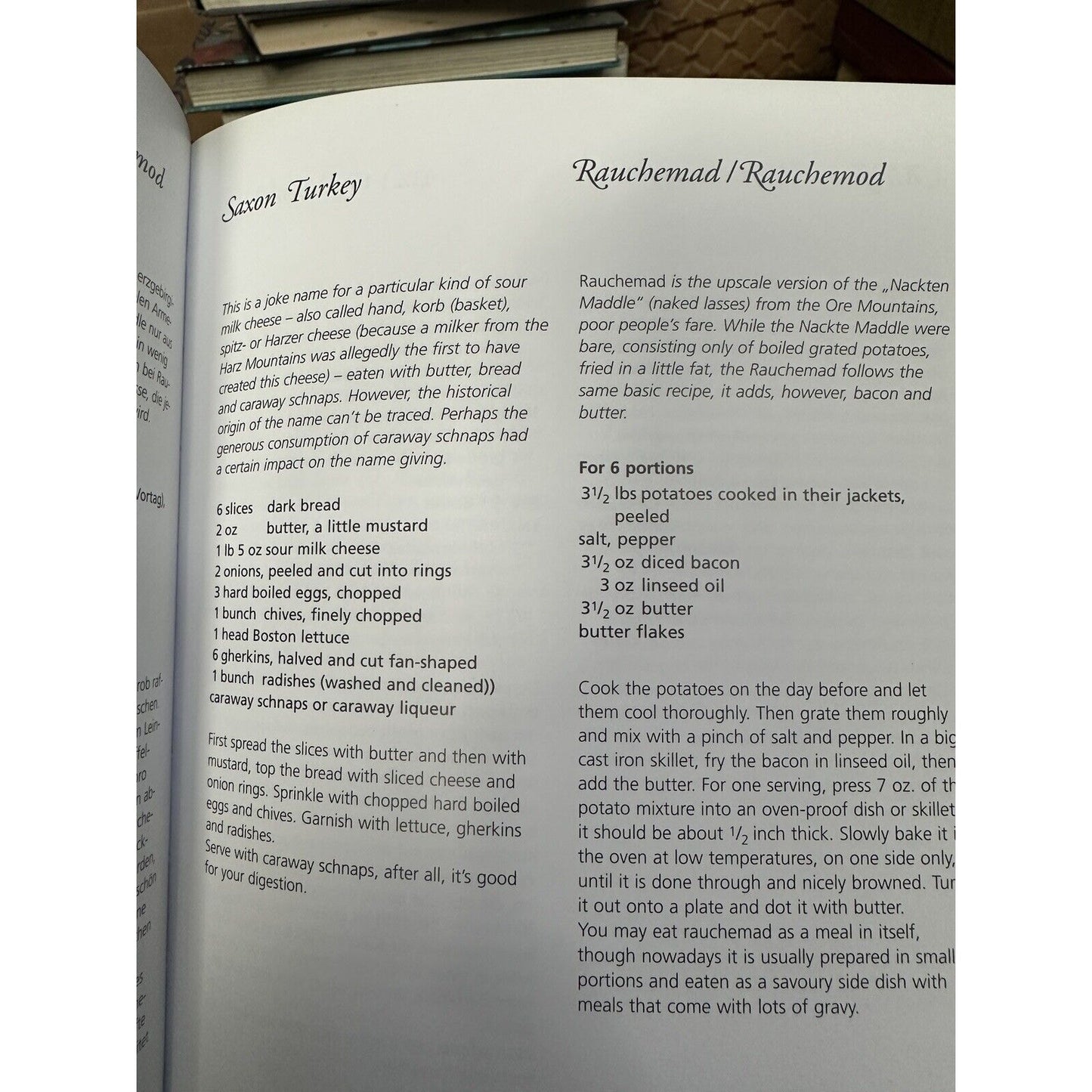 Original Sächsisch - The Best of Saxonian Food - Hardcover Reinhard Lämmel