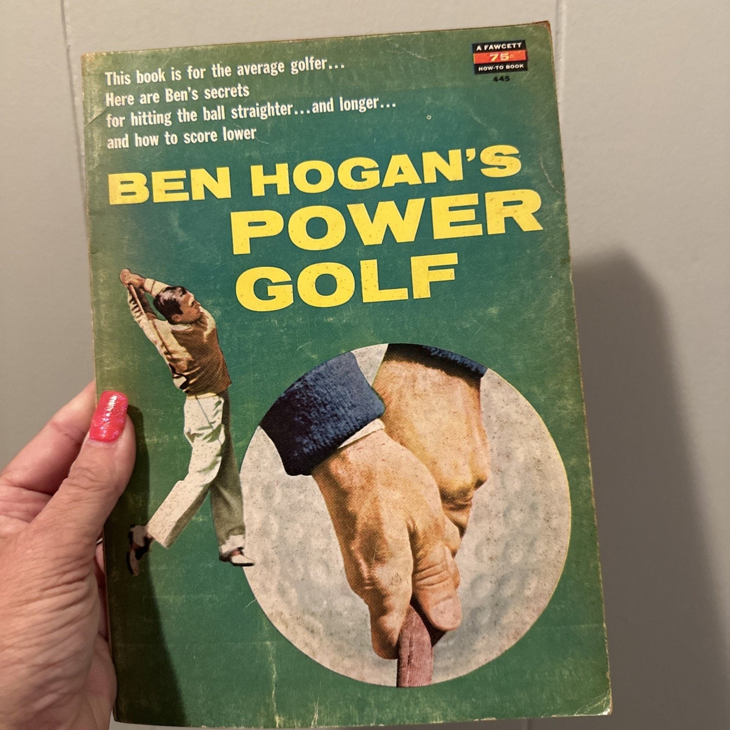 Vintage - Ben Hogan's Power Golf - 1960 Paperback