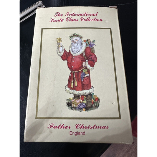 VTG The International Santa Claus Collection Father Christmas Figurine England