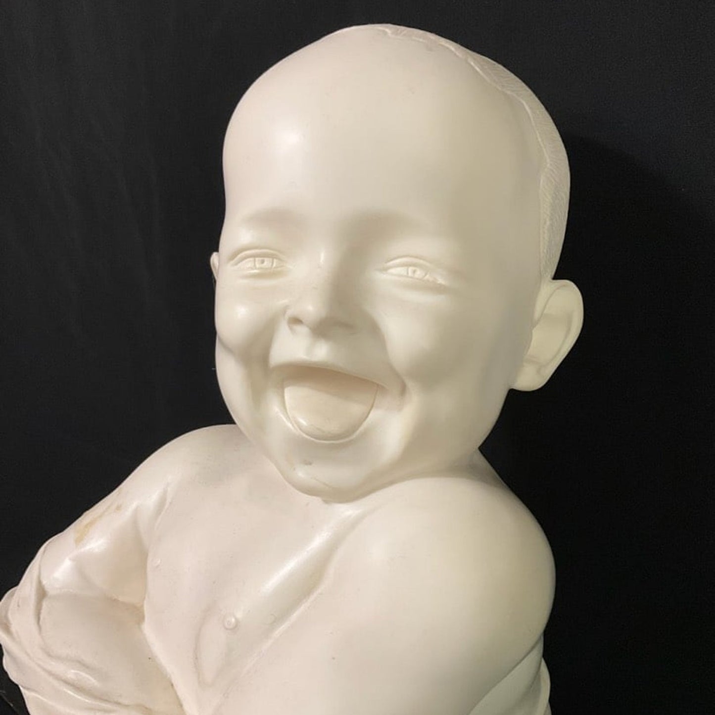 Instant Joy White Plaster Baby Bust Un Istante DI Gioia Rare ART LIMI TED To 793