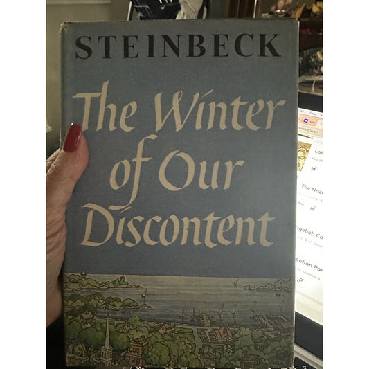 The Winter of Our Discontent by John Steinbeck 1st Edition Vintage HC/DJ 1961