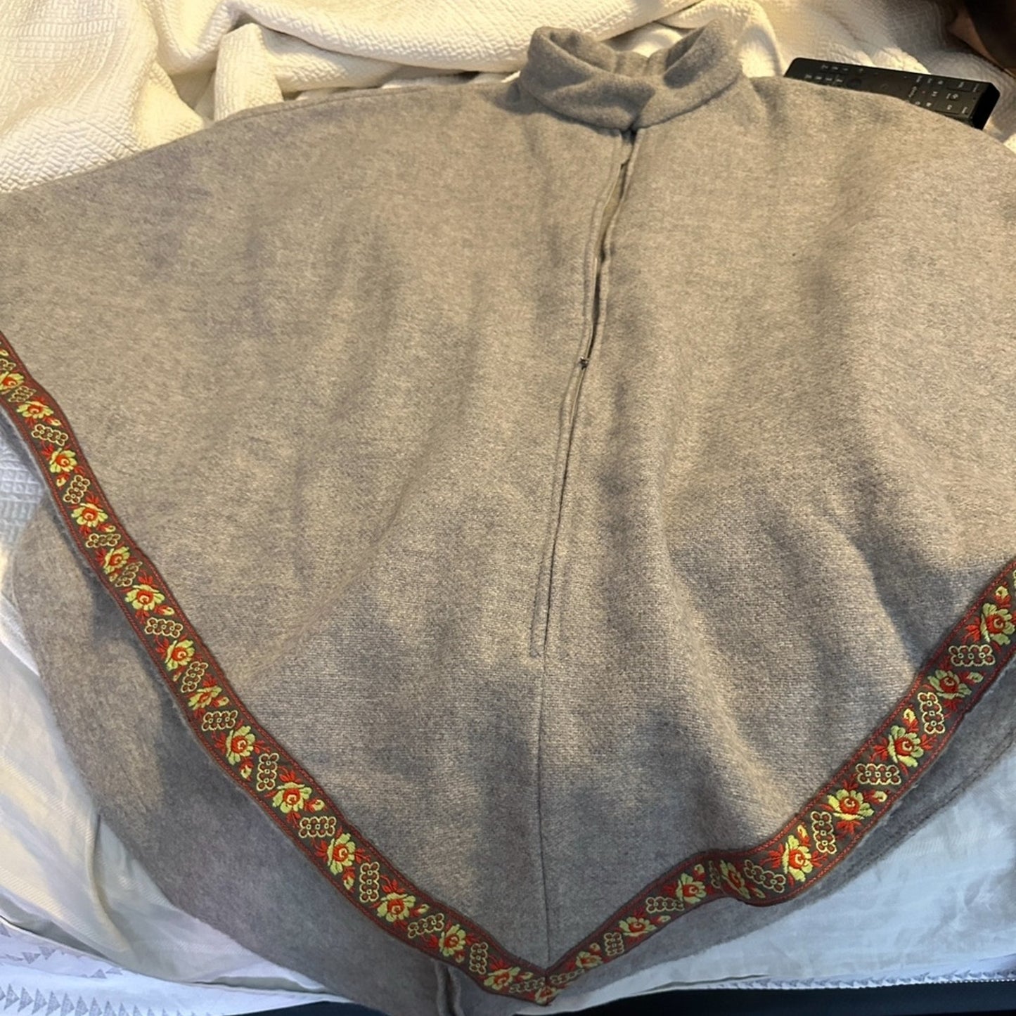 Vintage Wool Poncho