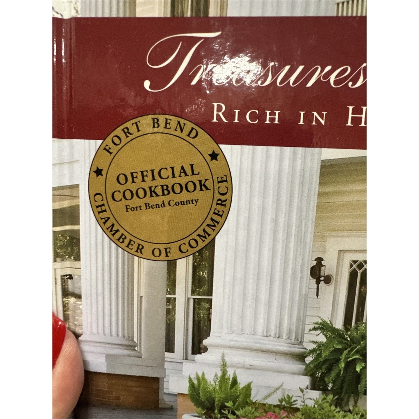 Treasures From The Bend, Fort Bend, Tx Cookbook Junior League Texas Recipes