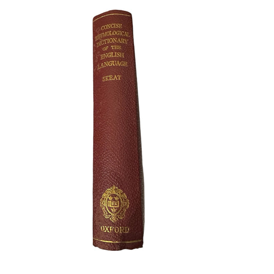 A Concise Etymological Dictionary of the English Language (Hardcover) Rev. Walter W Skeat