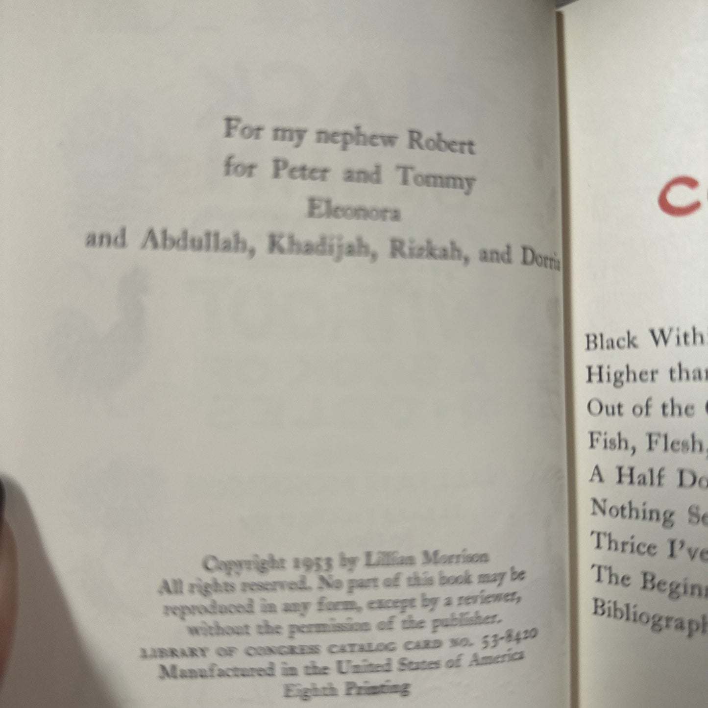 Black Within and Red Without Hardcover