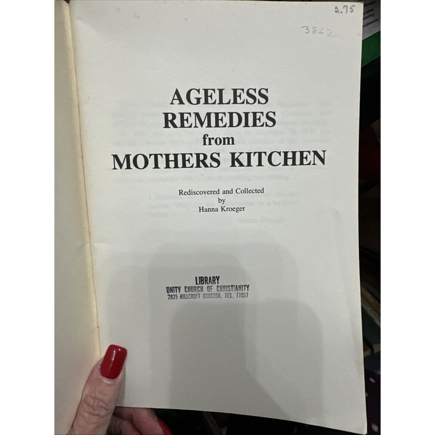 Ageless Remedies from Mothers Kitchen