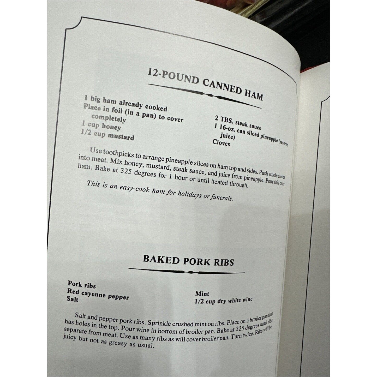 Vintage 1984 Justin Wilson Gourmet and Gourmand Cookbook 128 Pages
