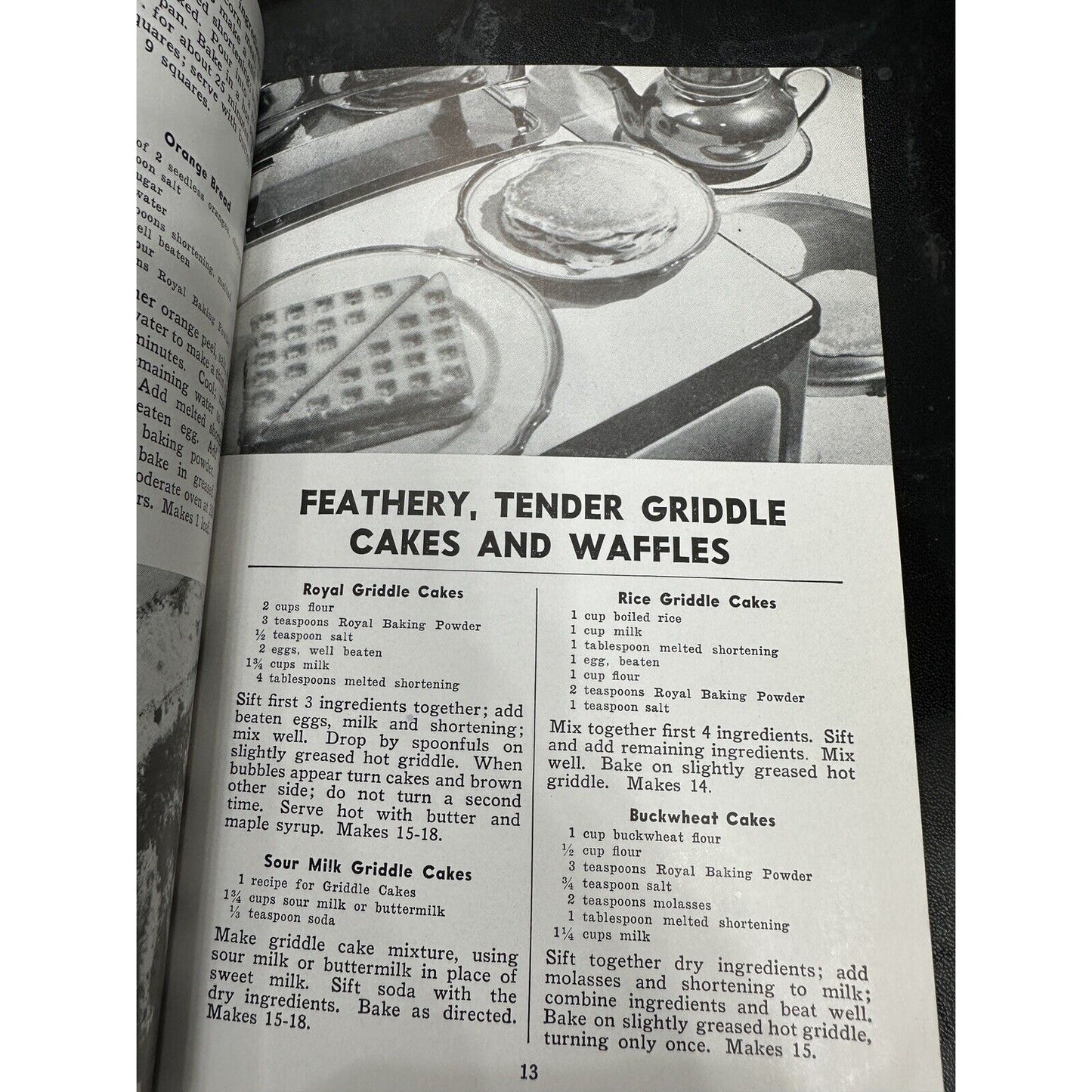 Vintage Royal Baking Powder Cook Book 1940 Paperback 64 pages