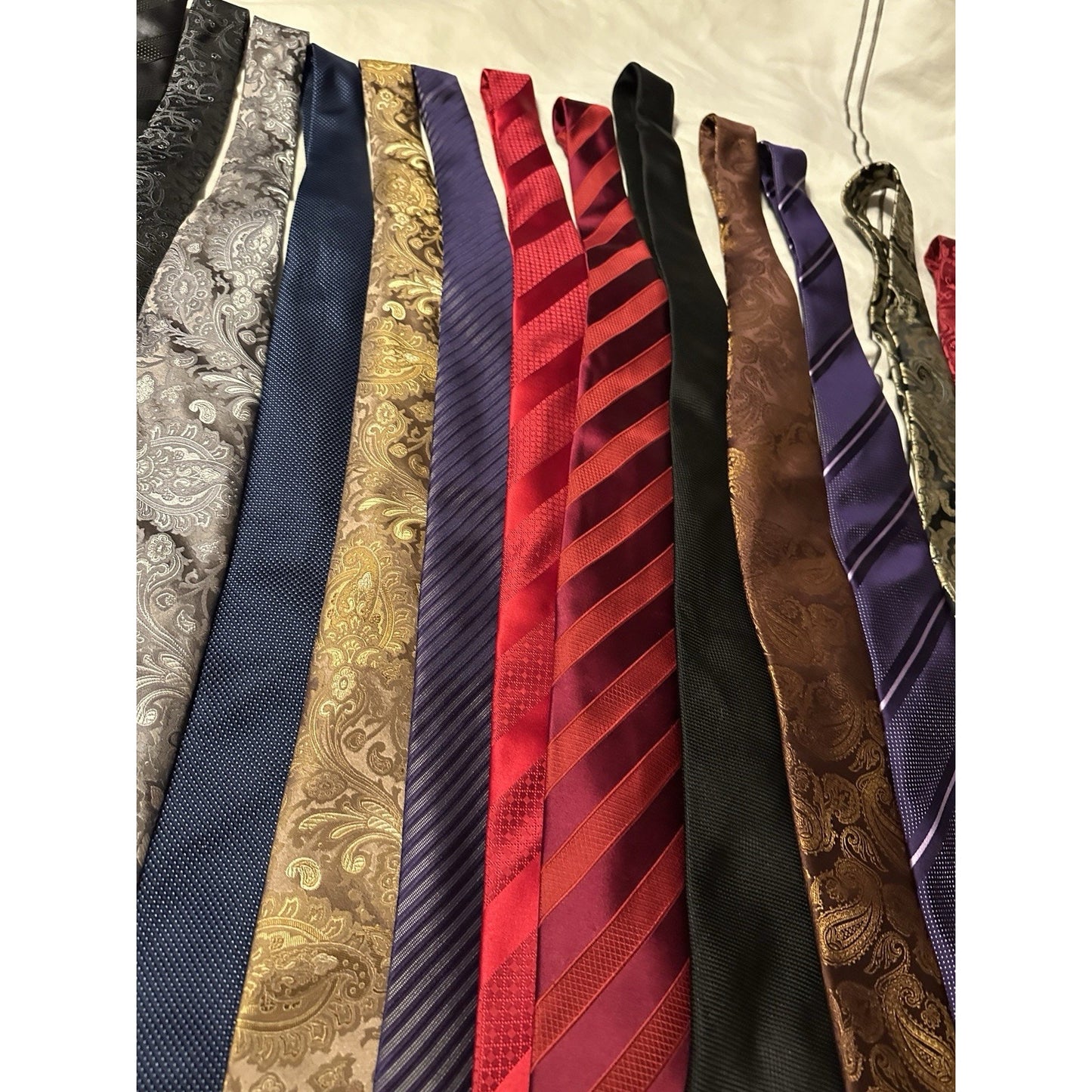 18 Silk Sean John Mens Neckties Fine Tayloring L58” x W3” Great Condition