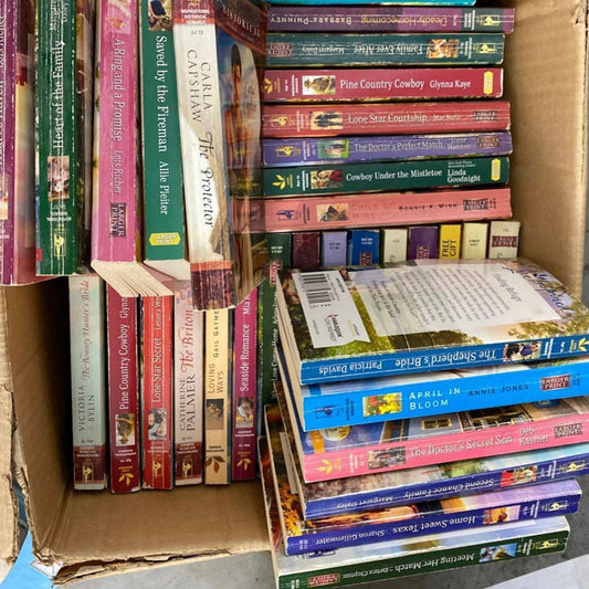 20 pounds of Romance Books