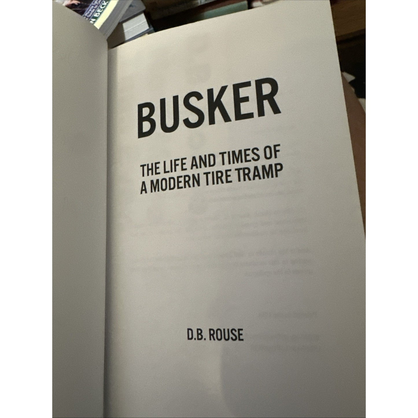 Busker by Rouse, D. B.