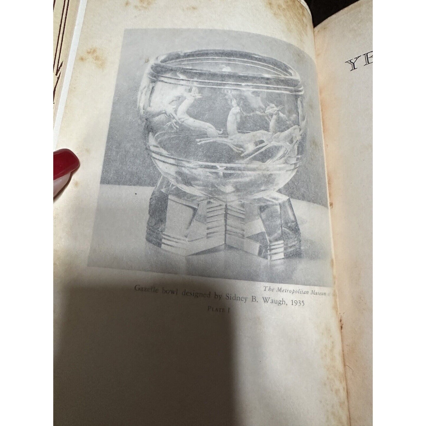 5000 years of Glass Frances Rogers Alice Beard 1937 Hardcover Book