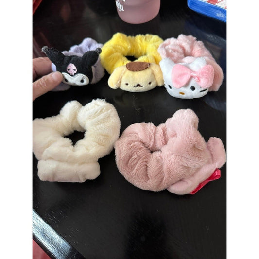 5 New Scrunchie Kuromi hello Kitty my melody  Cinamaroll