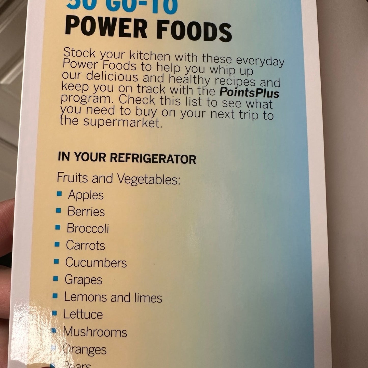Weightwatchers Pointsplus Cookbook