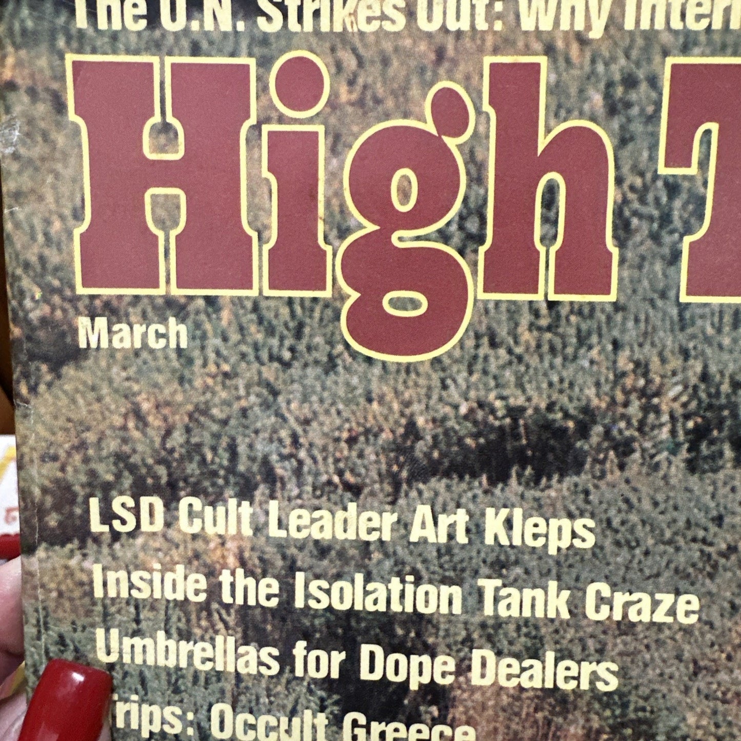 Vintage - High Times Magazine, Feb/March 1976, number 8