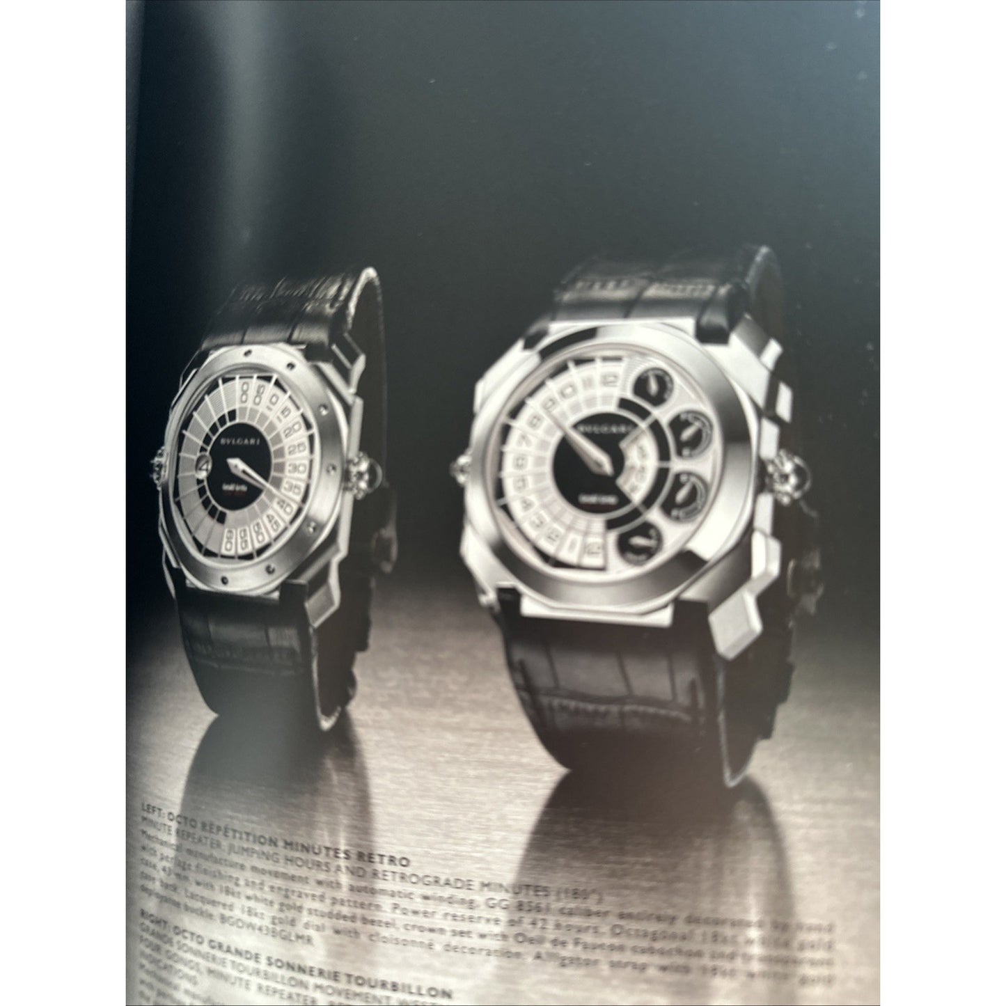 2010 Bulgari Fine Watch Catalogue and History Hardcover Book