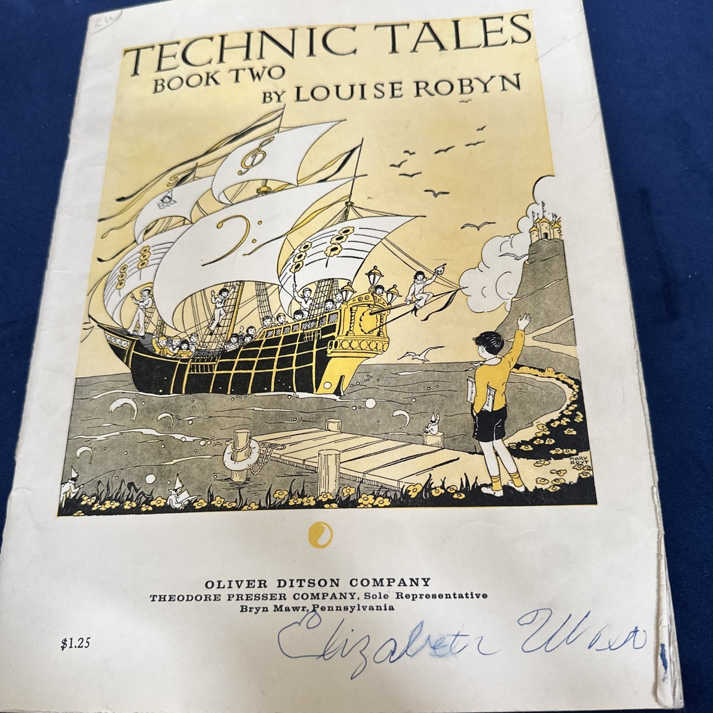 Technic Tales Book 2 for the Child at the Piano Lessons by Louise Robyn Lot of 2