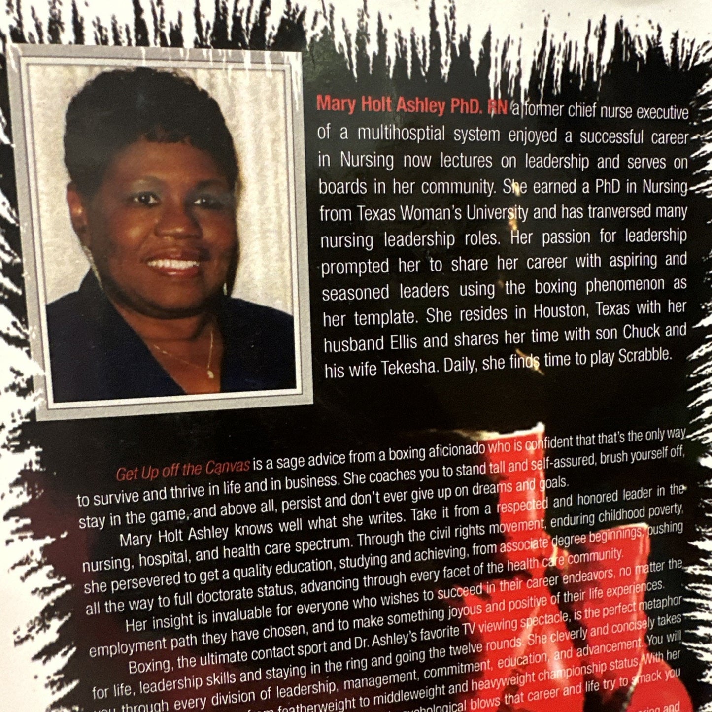 Leaders: Get Up Off The Canvas by RN Ashley, Mary Holt Ph D: Signed