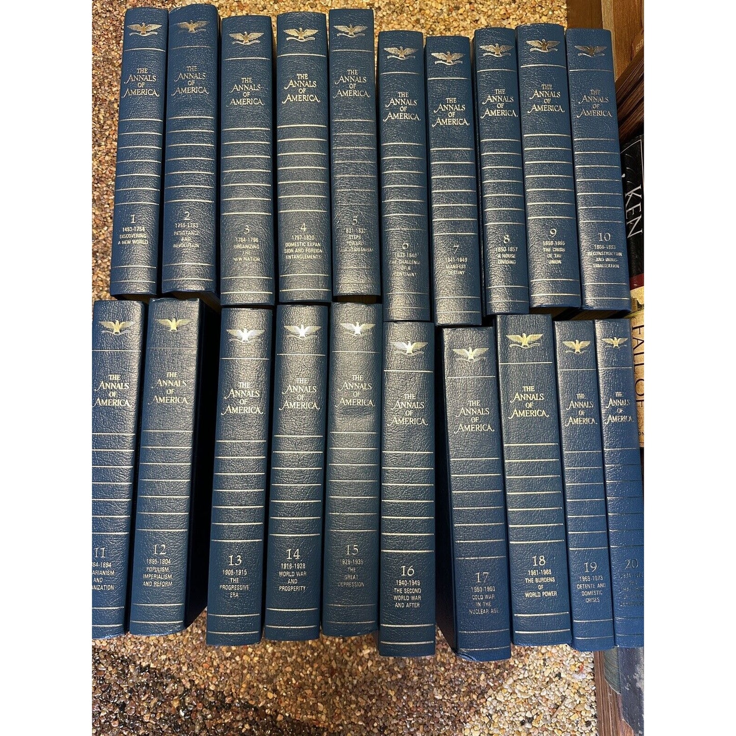 The Annals of America 1976 Complete 20 Volume Book Set