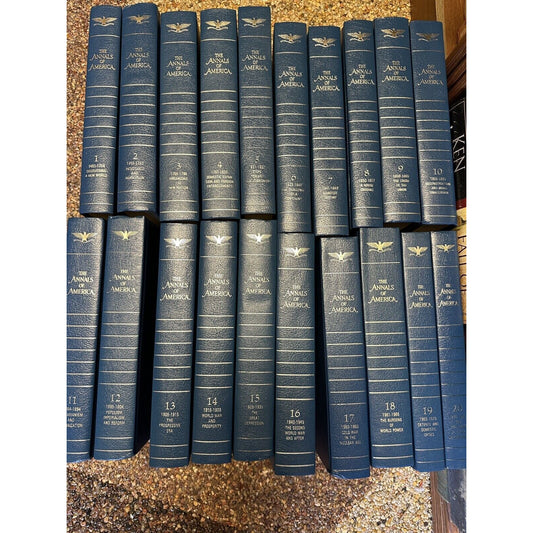 The Annals of America 1976 Complete 20 Volume Book Set