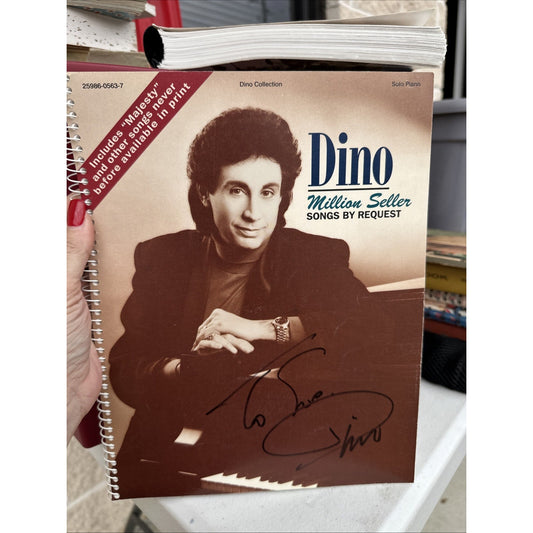 Dino Collection Million Seller Songs By Request Solo Piano Benson Music. Signed