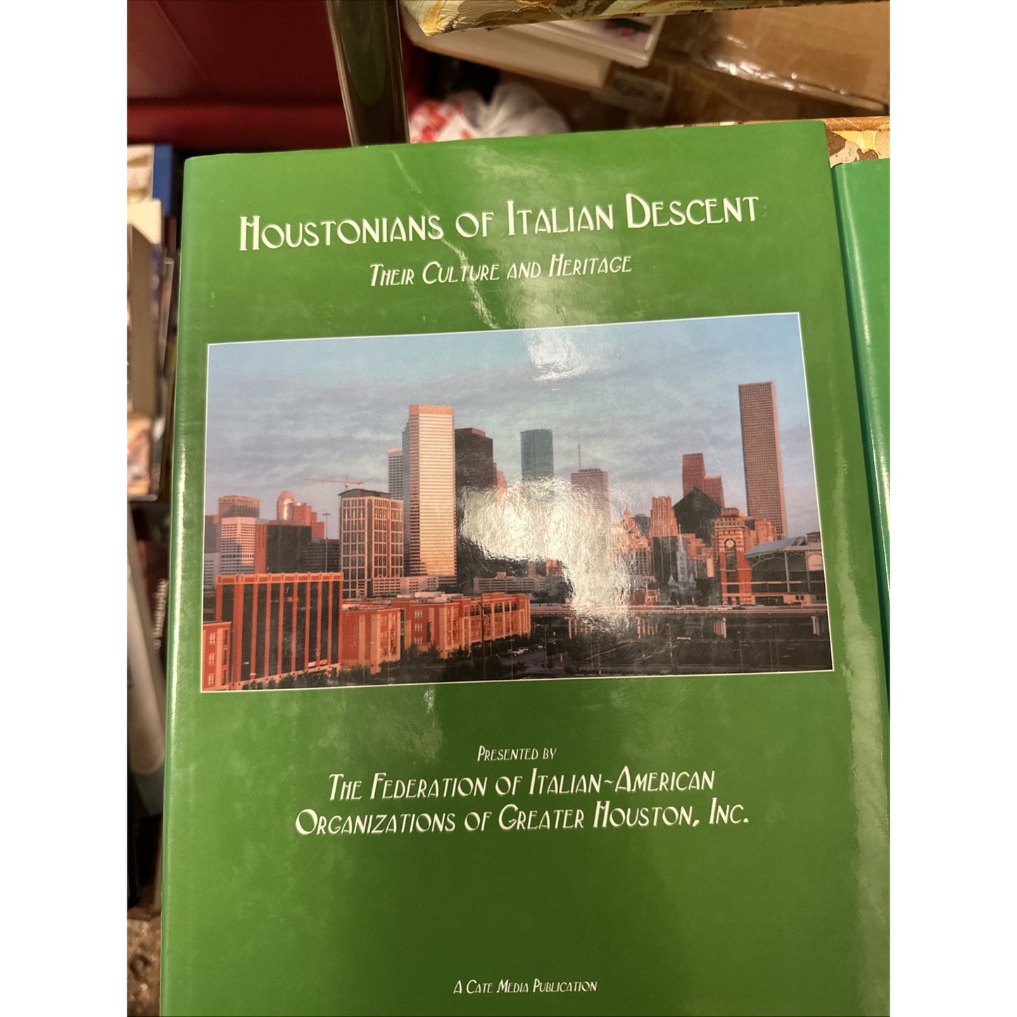 Vol 1 and 2: Houstonians of Italian Descent Their Culture and Heritage genealogy