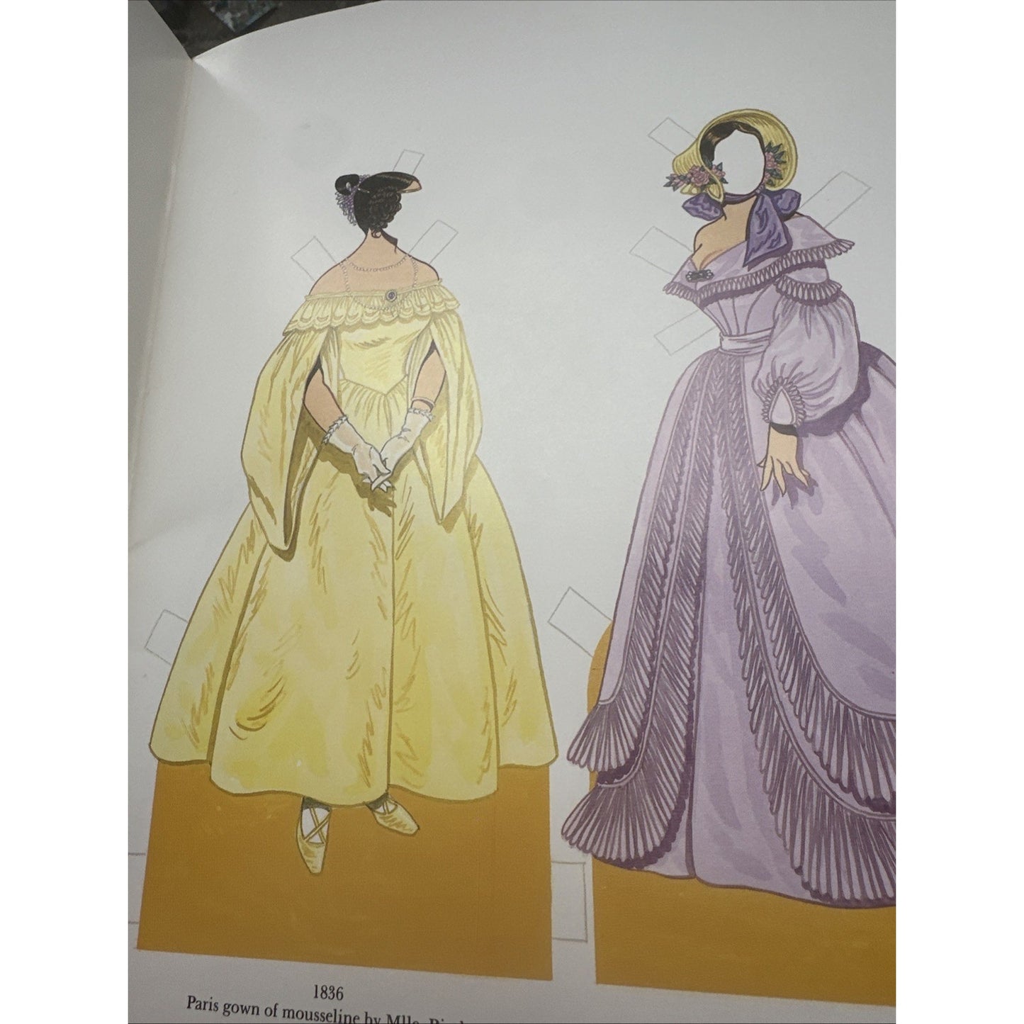 Tom Tierney' Great Fashion Designs of the Victorian Era Paper Dolls New 1987