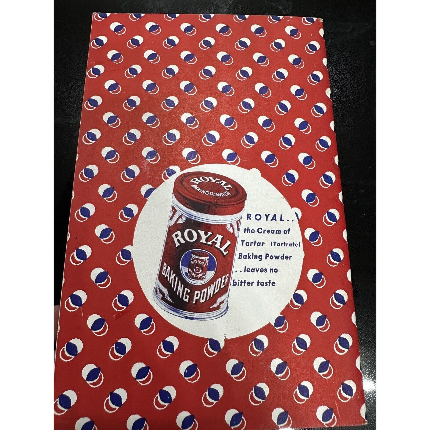 Vintage Royal Baking Powder Cook Book 1940 Paperback 64 pages