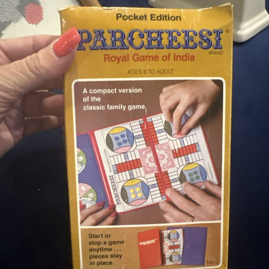 Selchow & Righter Parcheesi Pocket Edition 1980 New Vintage
