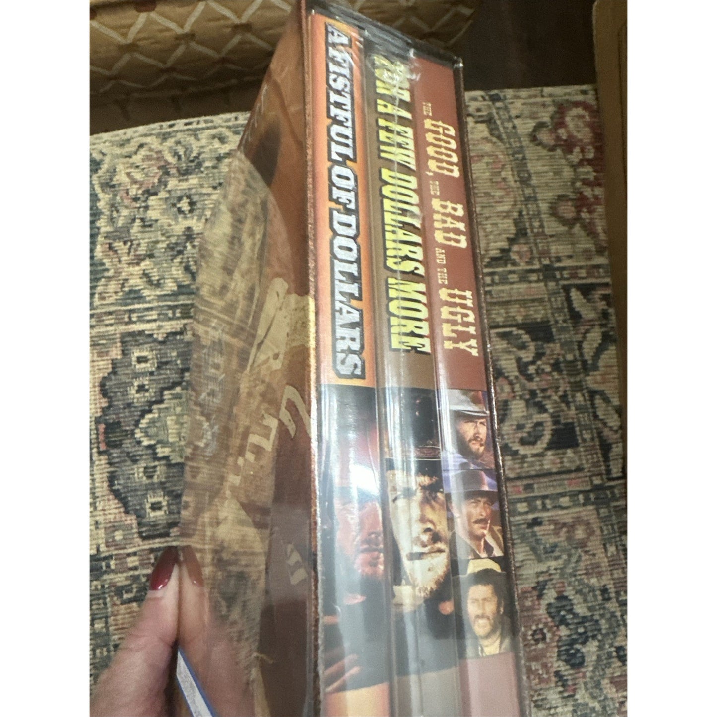 Clint Eastwood "The Man with No Name Trilogy" Box Set DVD 1999 3-Disc Set. *New*