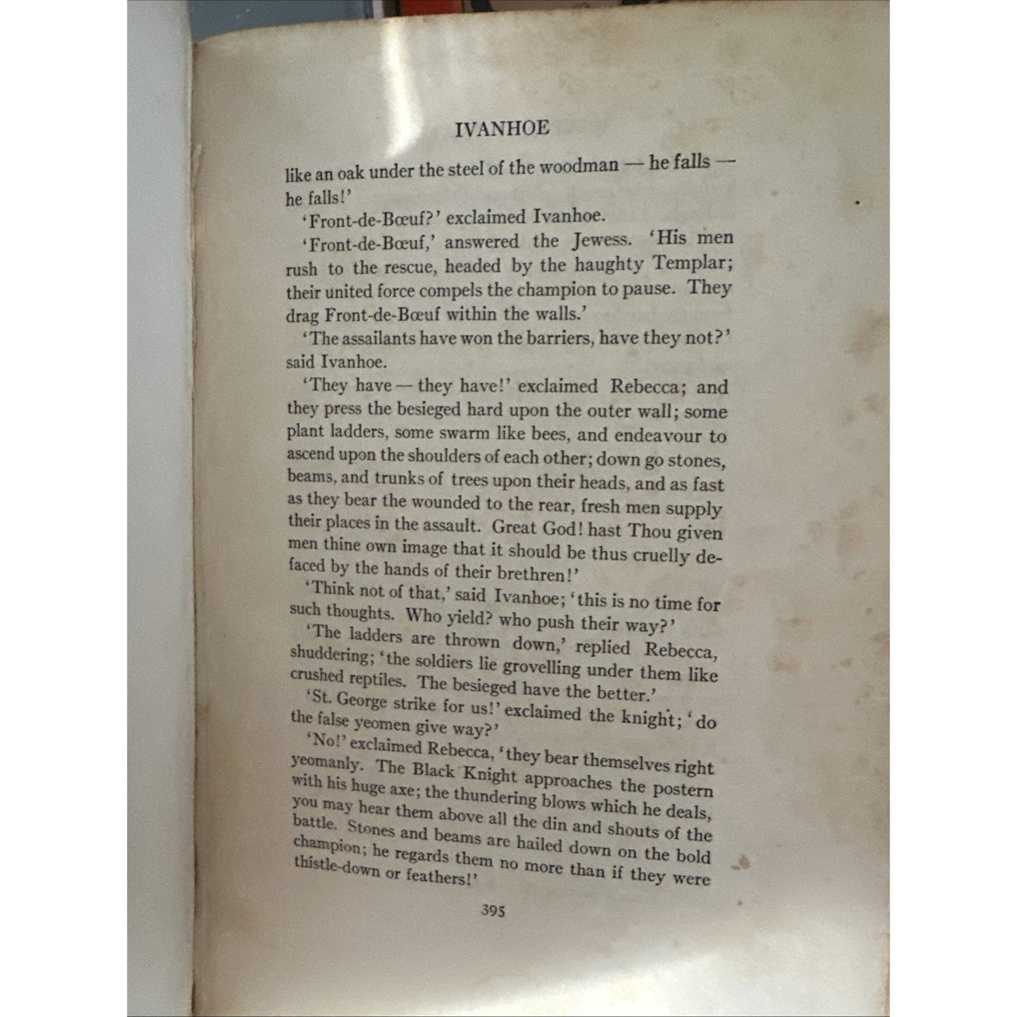 1923 IVANHOE Sir Walter Scott 1ST ED E Boyd Smith Nice Antique