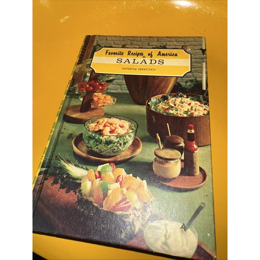 Vintage Favorite Recipes of America Salads Cookbook 1968