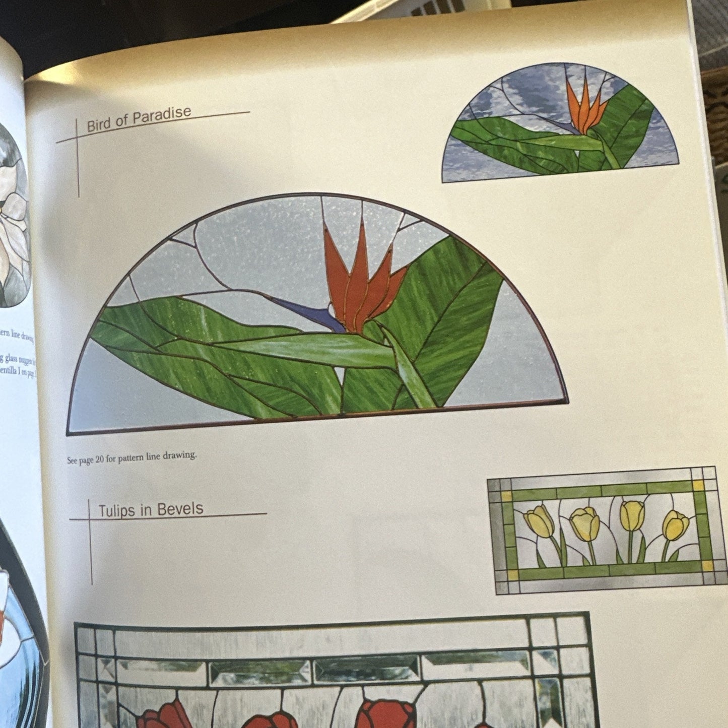 In Full Bloom By Sabine Selvais Patter Book For Stained Glass