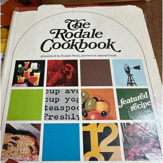 The Rodale Cookbook 1973 Nancy Albright Hard Cover Dust Jacket,