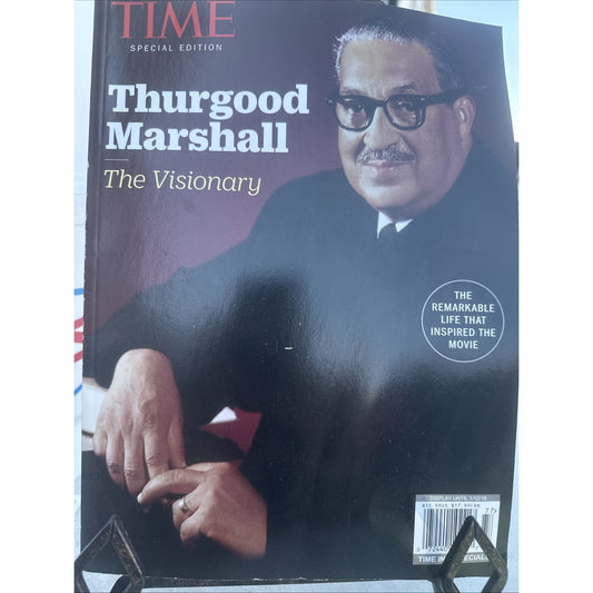 Time Magazine Thurgood Marshall Special EditionBack Issue Jan 2018 History