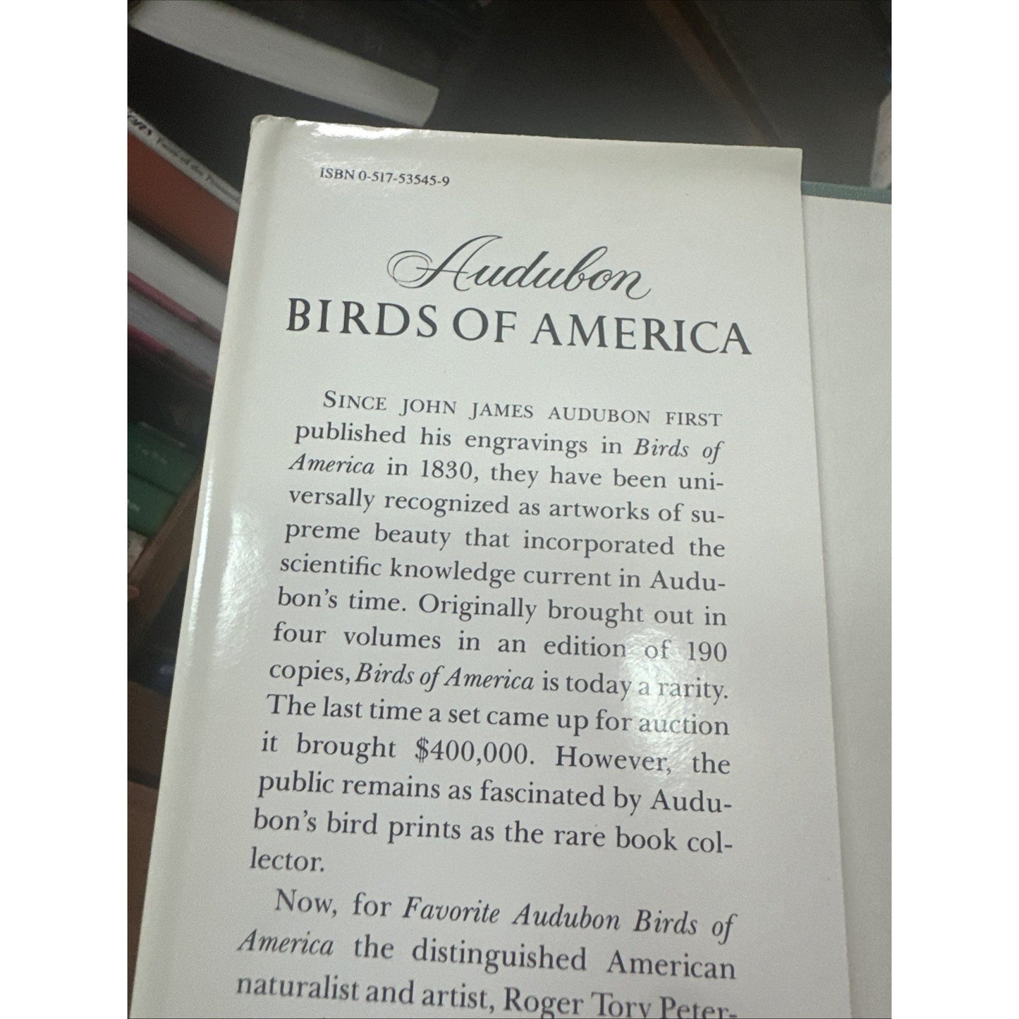102 Favorite Audubon Birds of America by Random House Value Publishing Staff...
