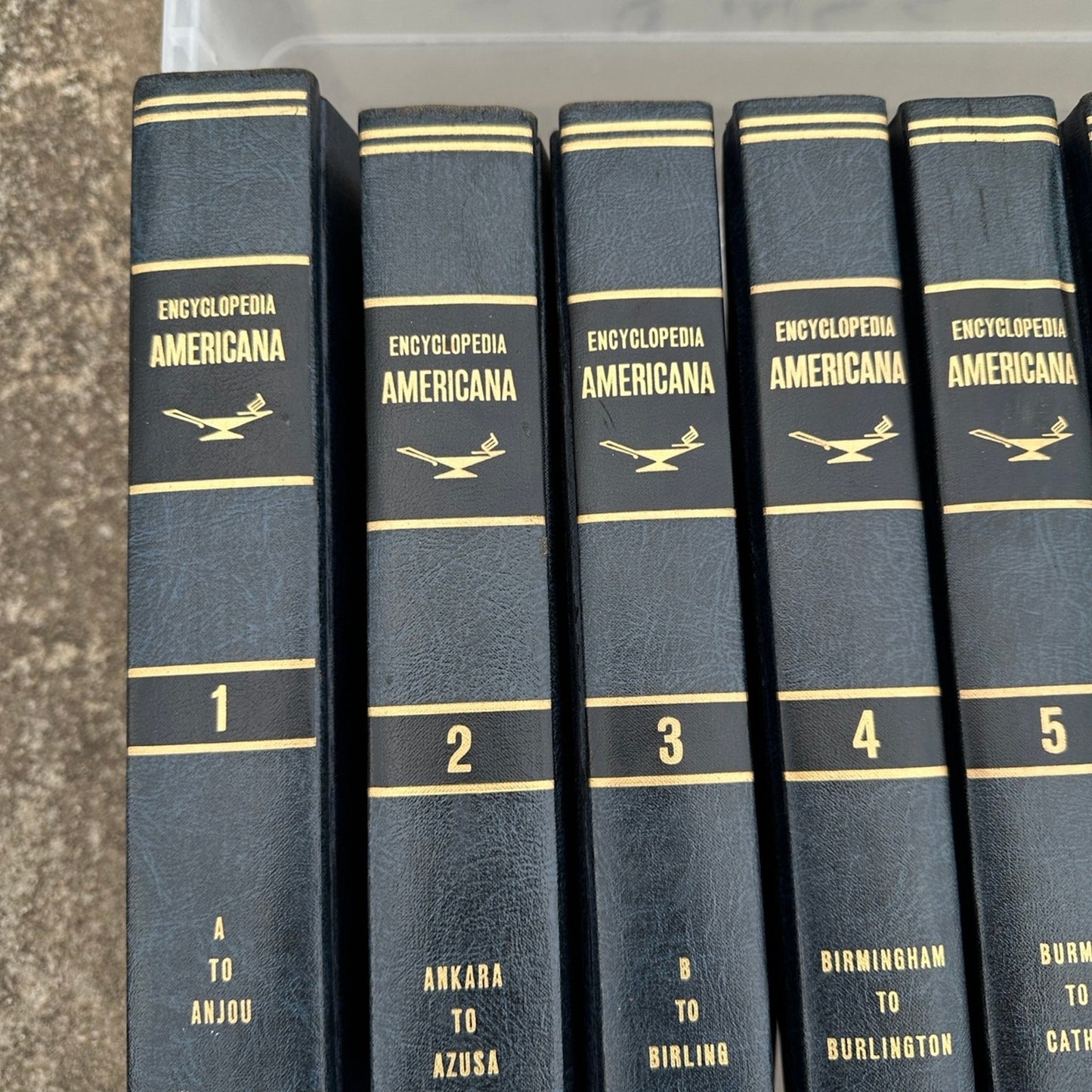 30 Book set Vintage Encyclopedia Americana