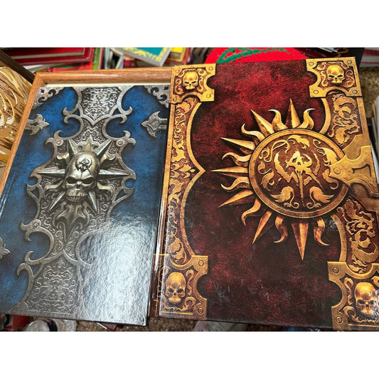 Warhammer Online TWO hardcover books: Prelude to War & The Art of Warhammer