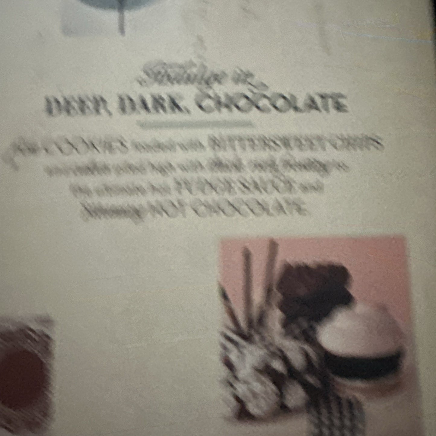 Perry. Deep Dark Chocolate : Decadent Recipes for the Serious Chocolate Lover