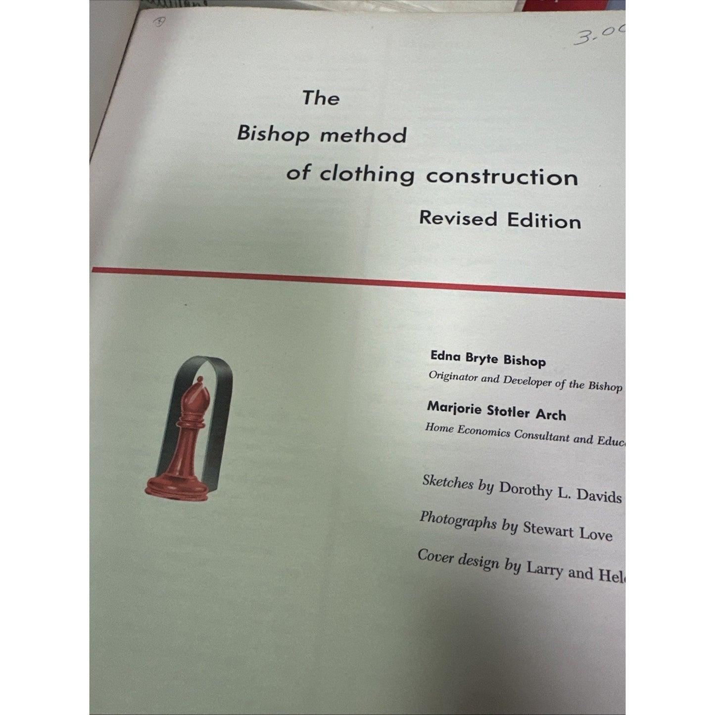 Vintage 1966 Revised “The Bishop Method of Clothing Construction”