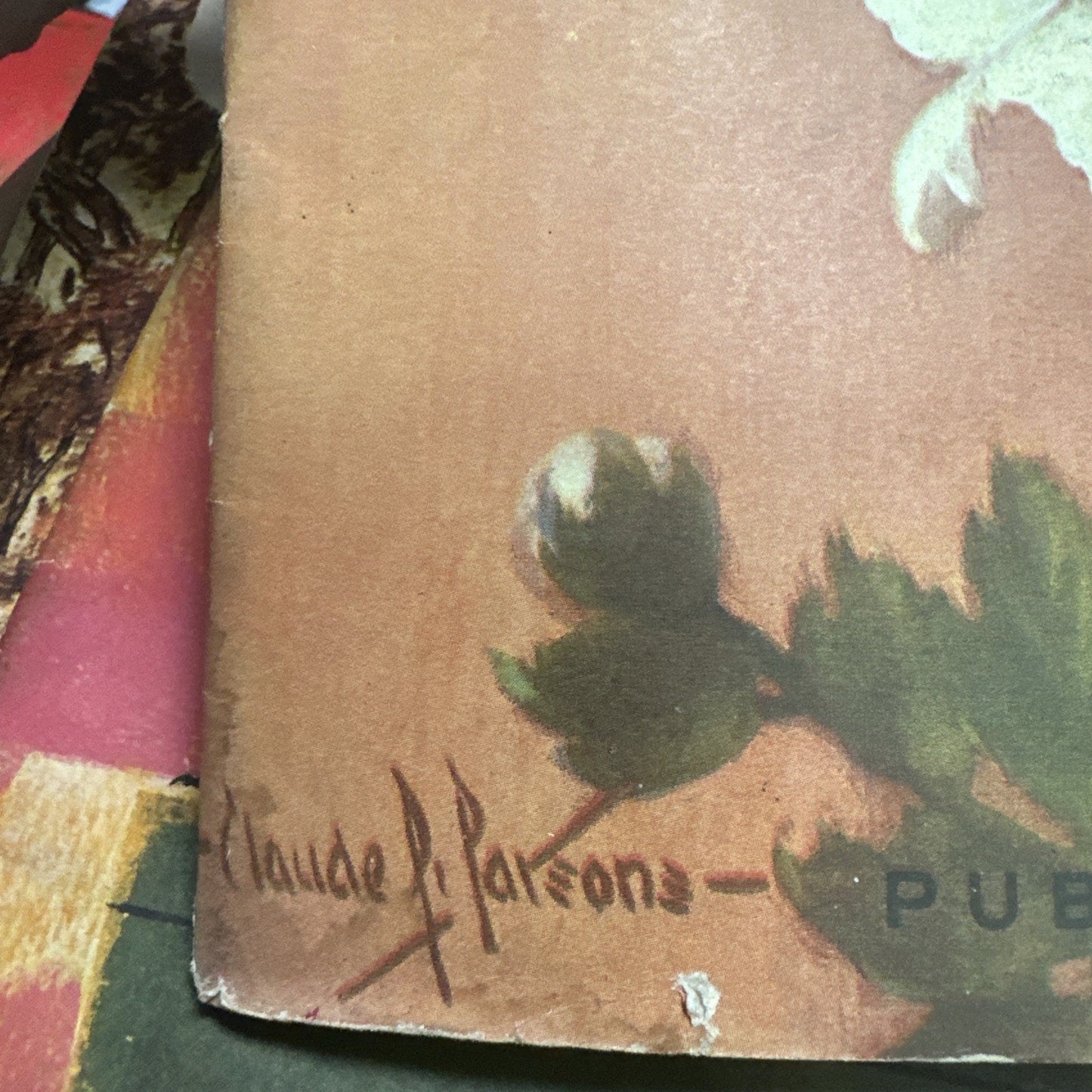 Vintage Walter Foster Art Book How Claude Parsons Paints Flowers Vintage